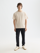 Embrace laid-back comfort with our Warren twill jogger pants. These joggers combine a relaxed aesthetic with breathable fabric - ideal for both leisure and spontaneous thrills.

Men's pants
Straight-fit
Zipper and button closure
Back pocket
Side pockets
67% Cotton, 33% Linen