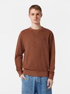 Made from soft fabric, this garment-dyed sweatshirt combines a textured feel with a timeless regular fit for everyday comfort and style.

97% Cotton - Organic
3% Polyester
