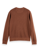 Made from soft fabric, this garment-dyed sweatshirt combines a textured feel with a timeless regular fit for everyday comfort and style.

97% Cotton - Organic
3% Polyester