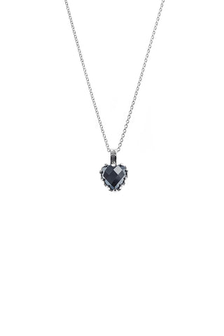 IRON GLANCE LOVE CLAW NECKLACE - SILVER