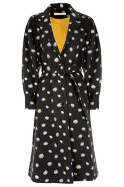 THE OOPS A DAISY COAT - BLACK