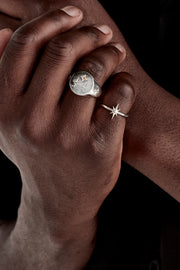 NORTH STAR RING - SILVER