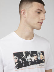 SCOOTER VIBES TEE - WHITE