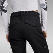 SLIM CARGO PANT - BLACK