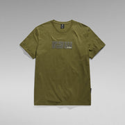 RAW FELT TEE - DARK OLIVE