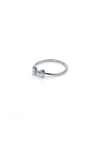 BABY BOW RING - STERLING SILVER